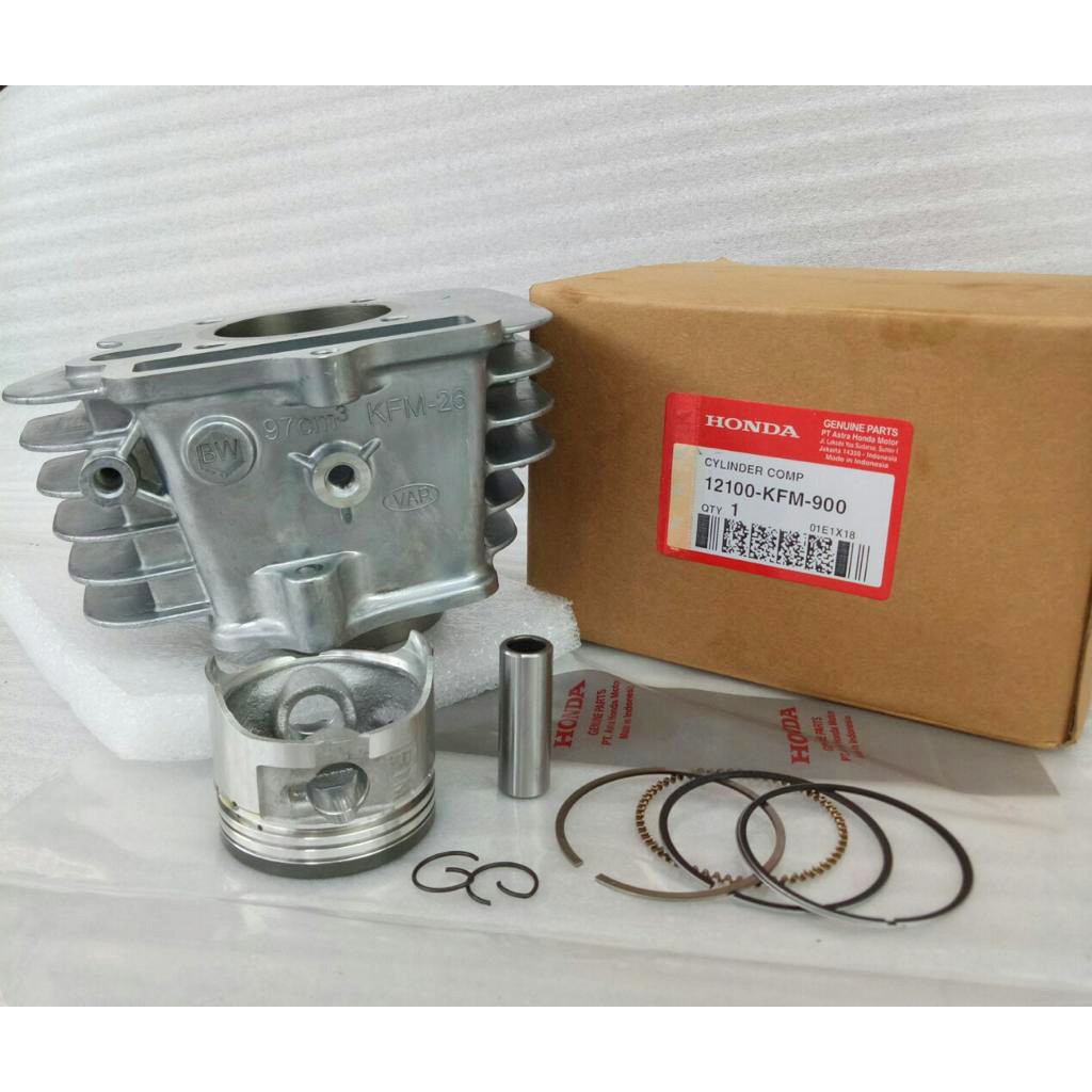 BLOK CYLINDER COMP ASSY SUPRA FIT NEW LEGENDA 12100-KFM-900