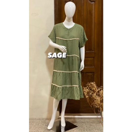 Dress/ Homedress Rempel | Daster Zima Susun