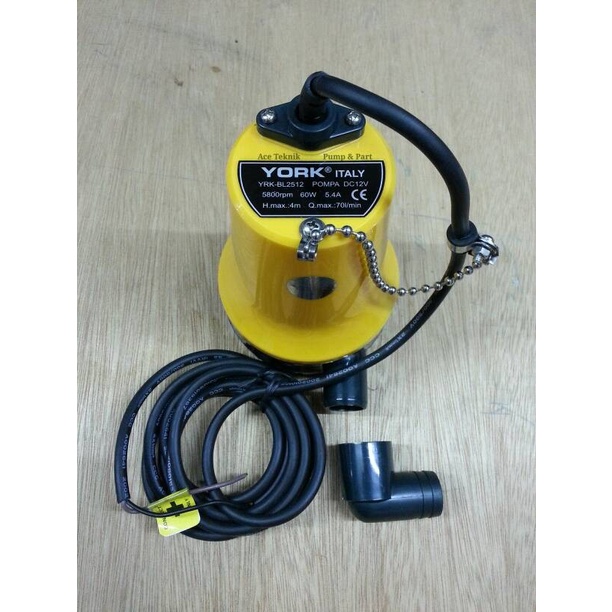 YRK-BL2512 Pompa Air Celup DC YORK {Submersible Pump}