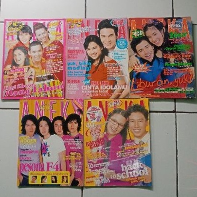 Majalah Aneka Yess Edisi 2002,2003,2004