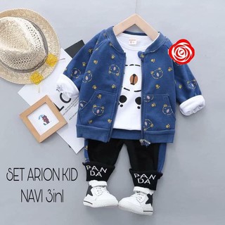  COD Set Set Baju  Anak  Laki  Laki  Murah  Import  Bebepomme 