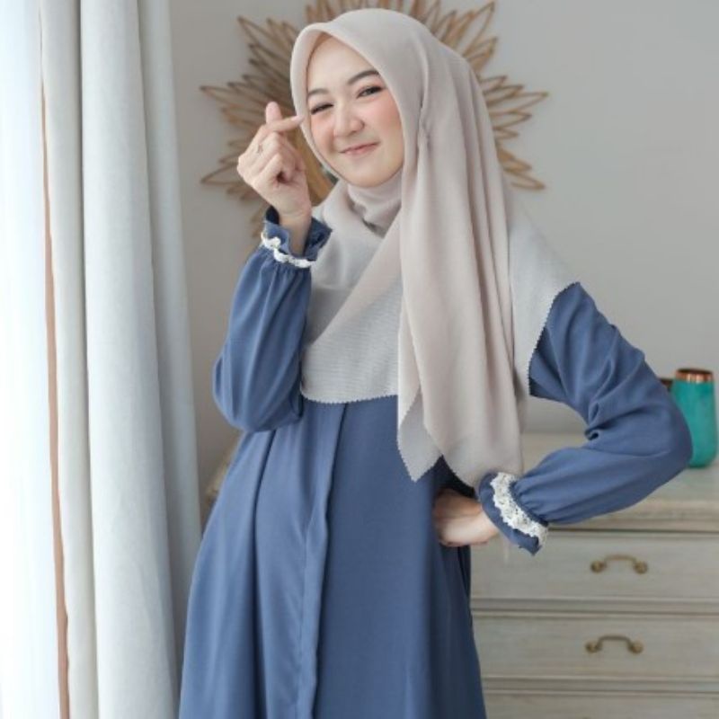 GAMIS RENDA AMIRA POLOS BASIC ABAYA TERBARU