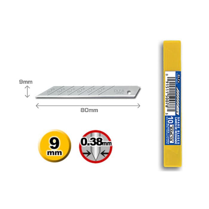

Pisau Refill Blade OLFA SAB-10 Untuk Cutter SAC-1