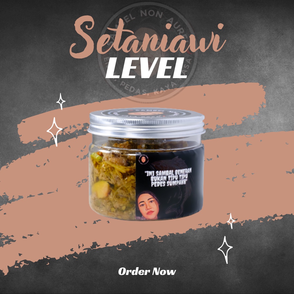 

Sambel Gerih Non Aurel Level Setaniawi (Cabe 20)