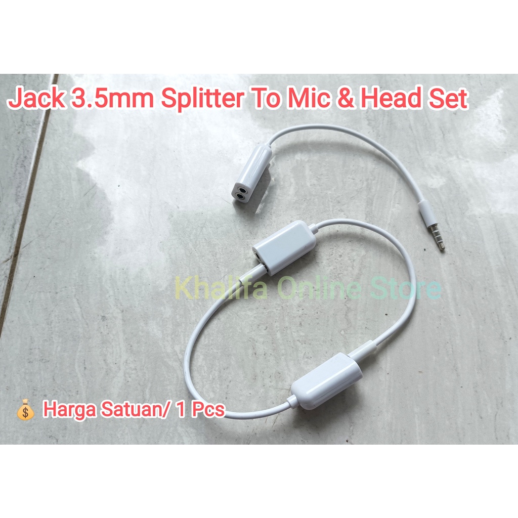 Jual Jack Kabel Colokan Cabang Pembagi Spliter Splitter Extension