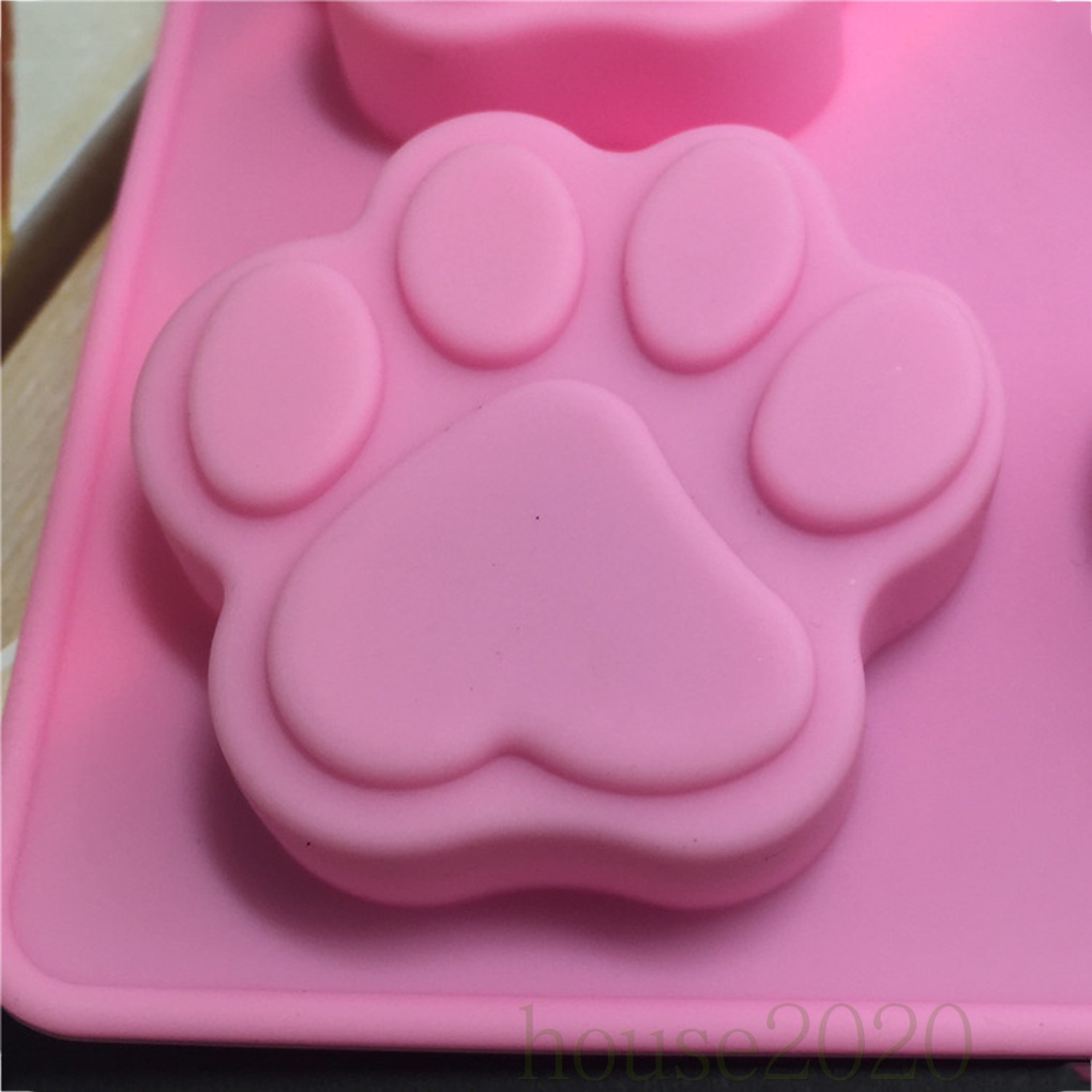 [house2020]Silicone Mold Animal Cat Claws Cake Decorating Chocolate Kitchen Cooking Cake Tools Food Dessert Making