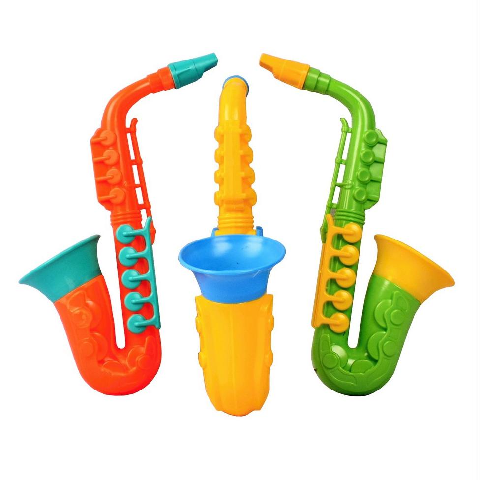 ➩hm Baru MAINAN ANAK TEROMPET TROMPET PLASTIK SAXOPHONE ALAT MUSIK TRUMPET 52