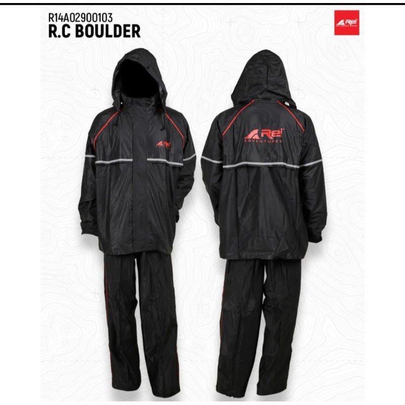 Jas Hujan Rei Boulder Raincoat Arei Original 100%