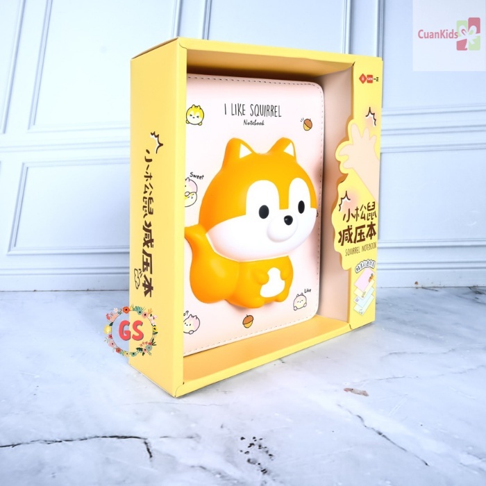 

Notebook Squishy Diary lucu / Agenda jurnal planner / Buku tulis unik / kado unik