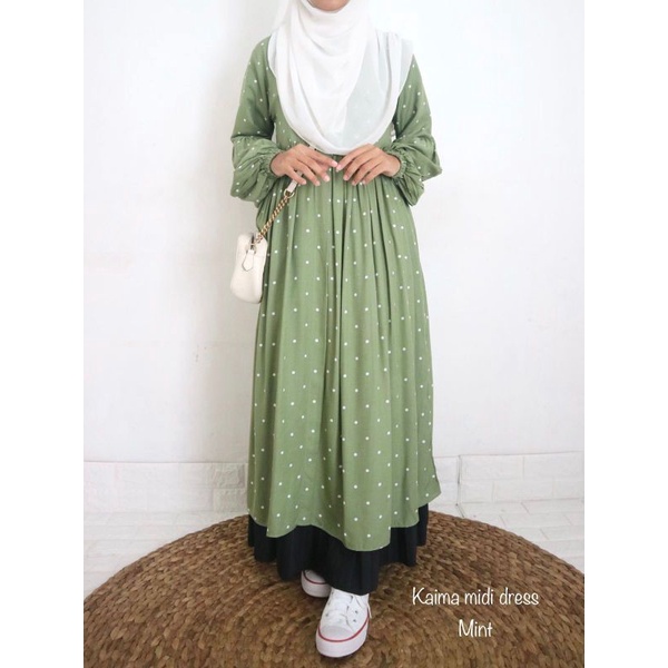 Latasha kaima MIDI Dress