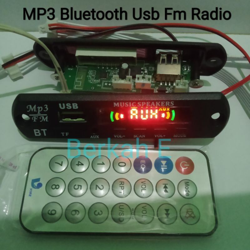 Modul Kit Mp3 Bluetooth  USB FM Radio