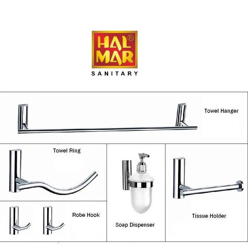 Halmar Bathroom Accessories / Aksesoris Kamar Mandi HF 1600 Chrome