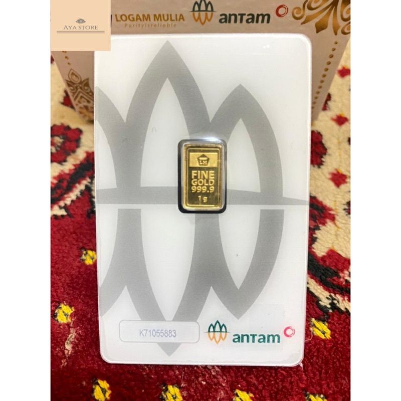 Mas Antam 1 Gram certieye