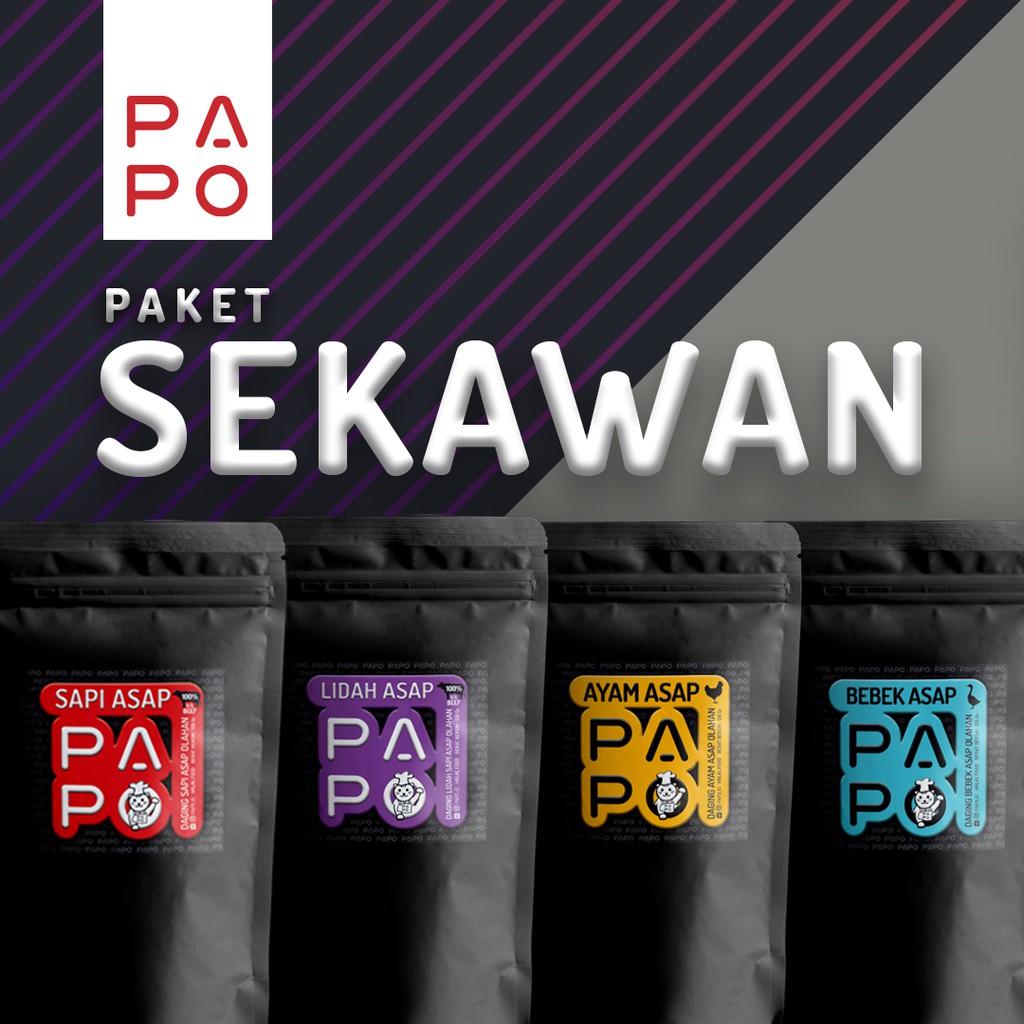 

sei daging asap PAPO / PAKET SEKAWAN PAPO