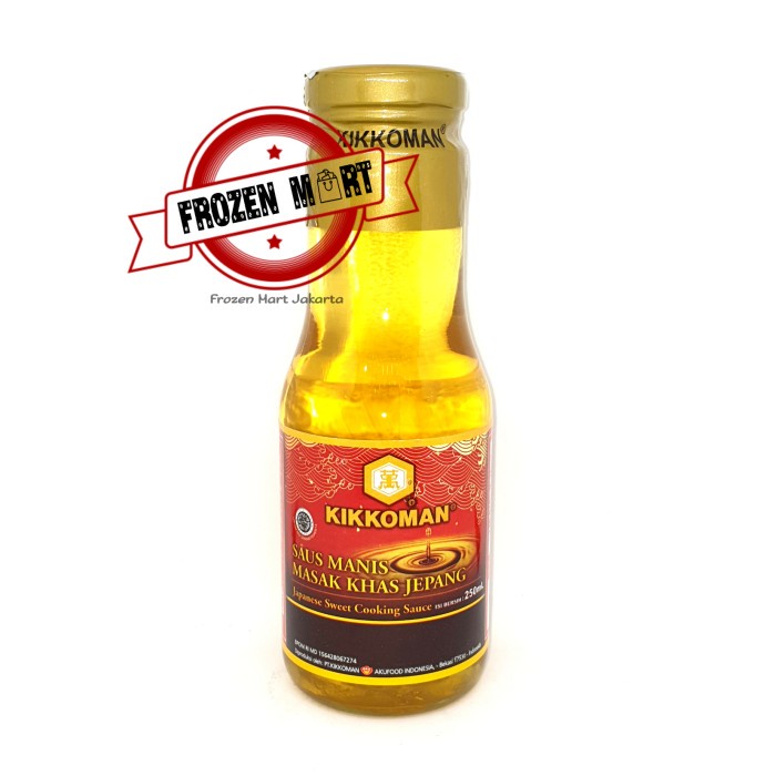 

Siap Kirim Kikkoman Mirin (Sweet Seasoning Sauce) 250 Gr + Extra Bubble Wrap