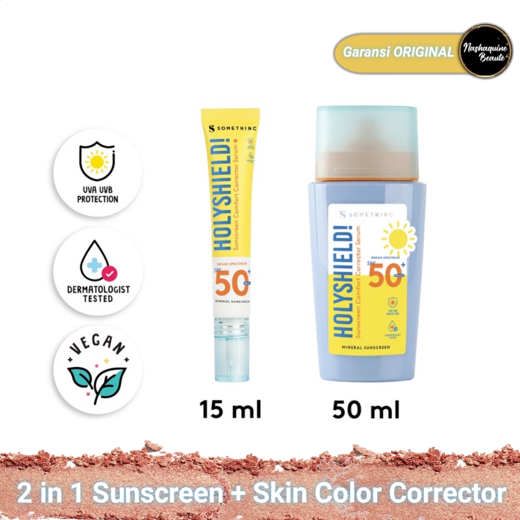 SOMETHINC Holyshield! Sunscreen Comfort Corrector Serum SPF 50+ PA++++