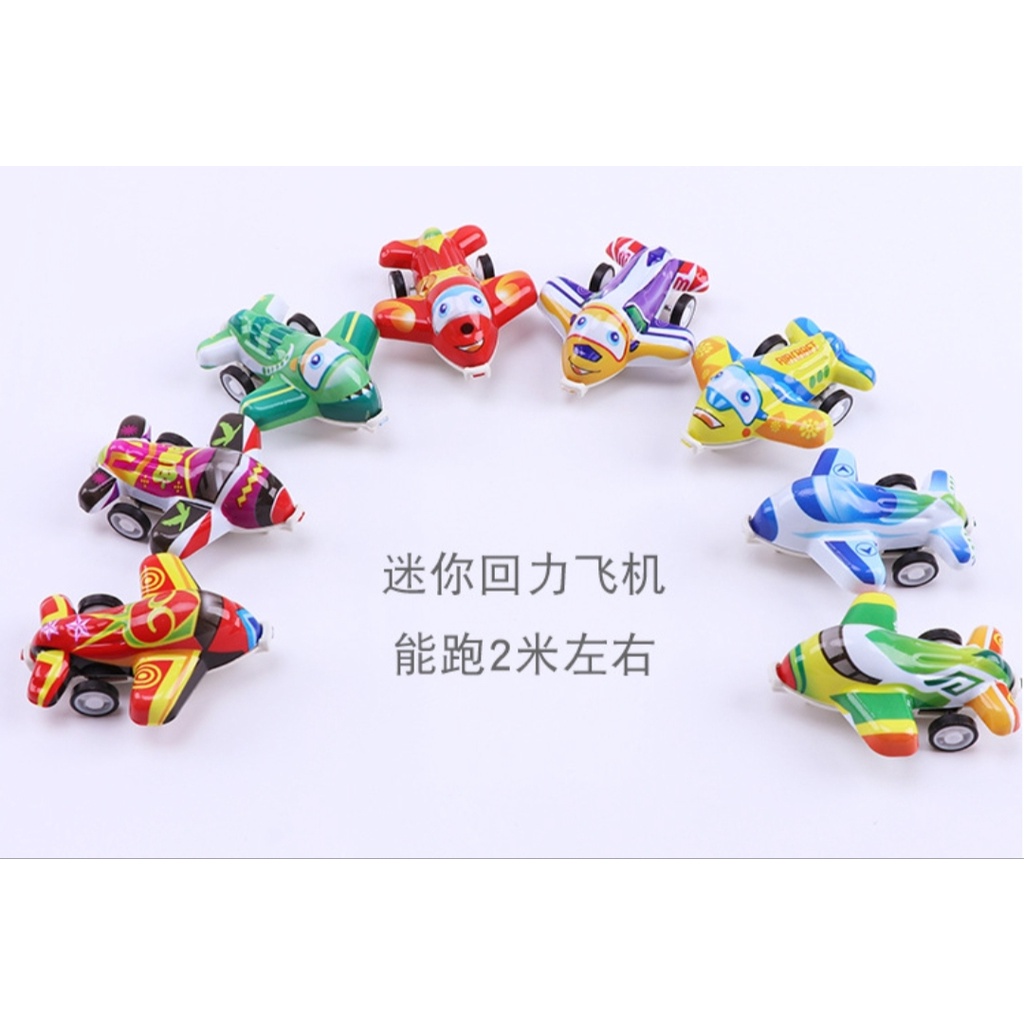 Mainan kartun mobil anak , Mini pullback car 3D