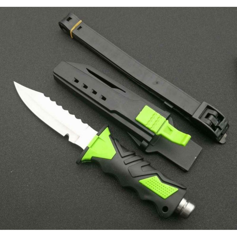 knife stainles diving spearfishing pisau menyelam