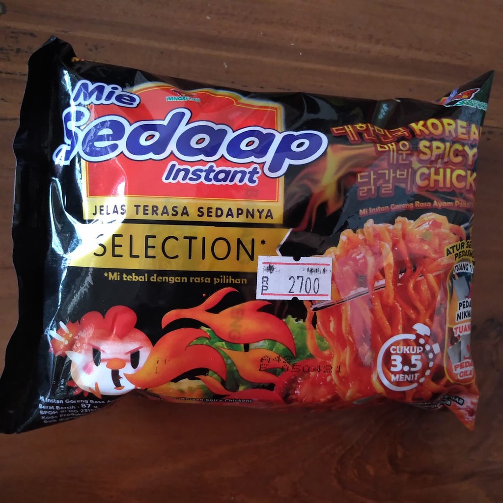 

MIE SEDAAP GORENG KOREAN SPICY CHICKEN