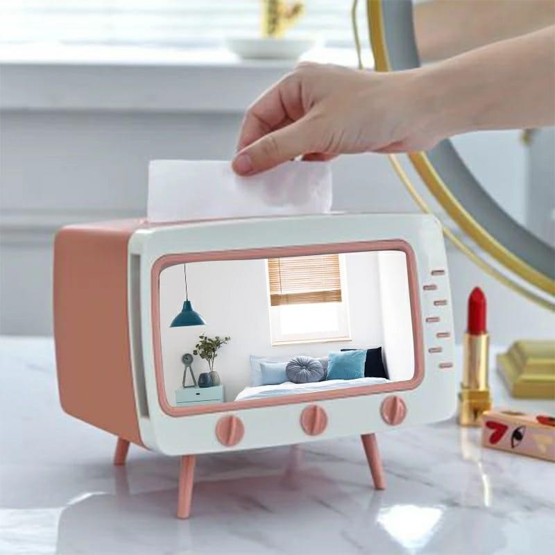 tempat tissue tv box multifungsi