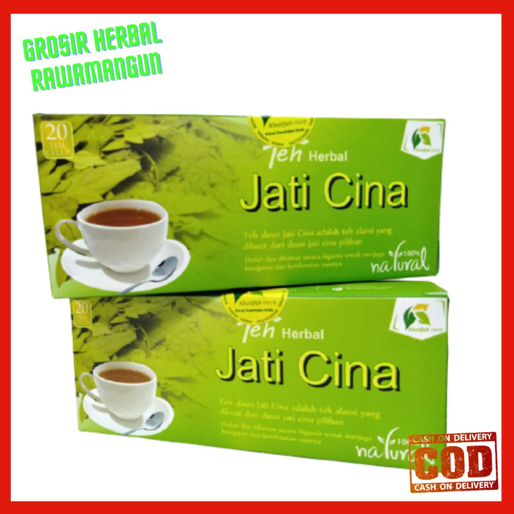 

Teh Celup Daun Jati Cina Kholifah