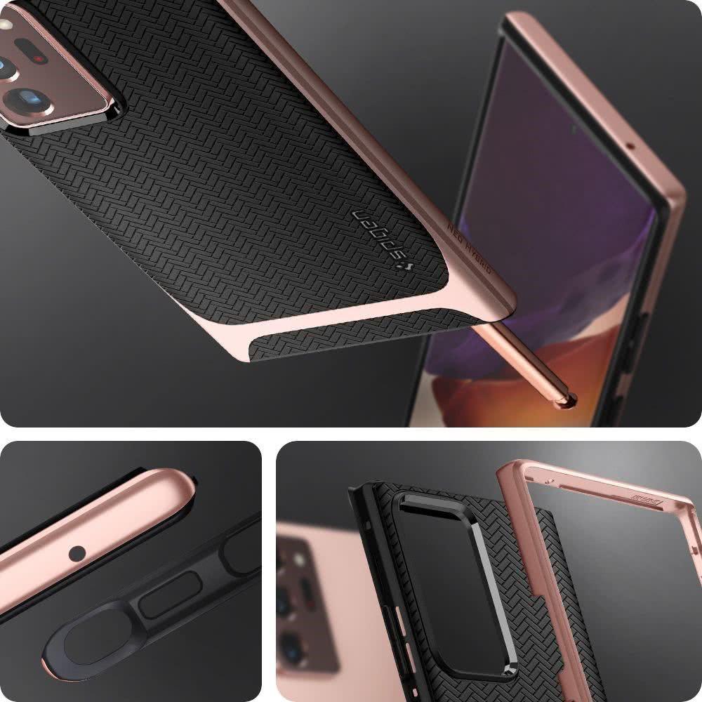 Case Samsung Galaxy Note 20 Ultra / Note 20 Spigen Neo Hybrid Dual Frame Layer Casing