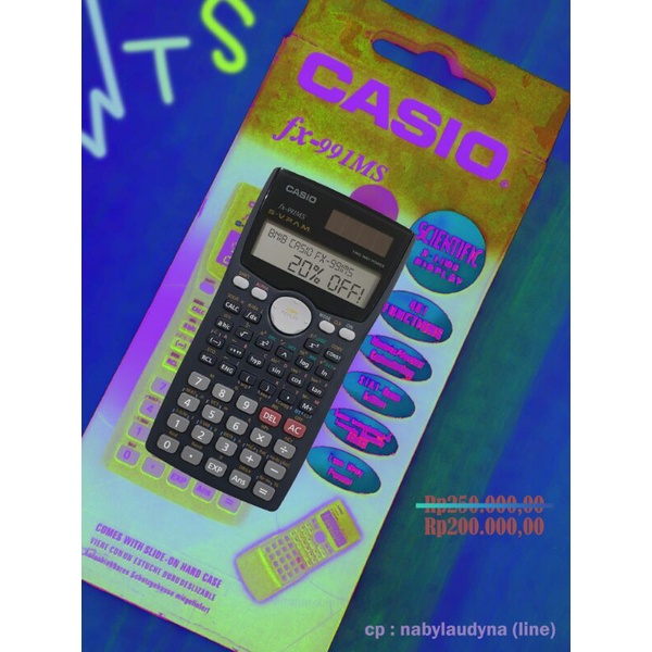 

Kalkulator Ilmiah / Scientific Calculator Casio fx-991MS