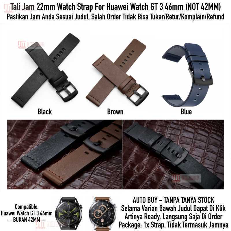 Modern Watch Strap Huawei Watch GT3 GT 3 46mm - Tali Jam 22mm Leather Kulit
