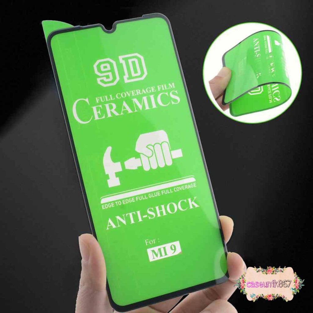 Tempered Glass Ceramic antishock Vivo V7+ V9 V11 V15 V19 V20 V20 SE S1 Z1 X50 PRO CS934