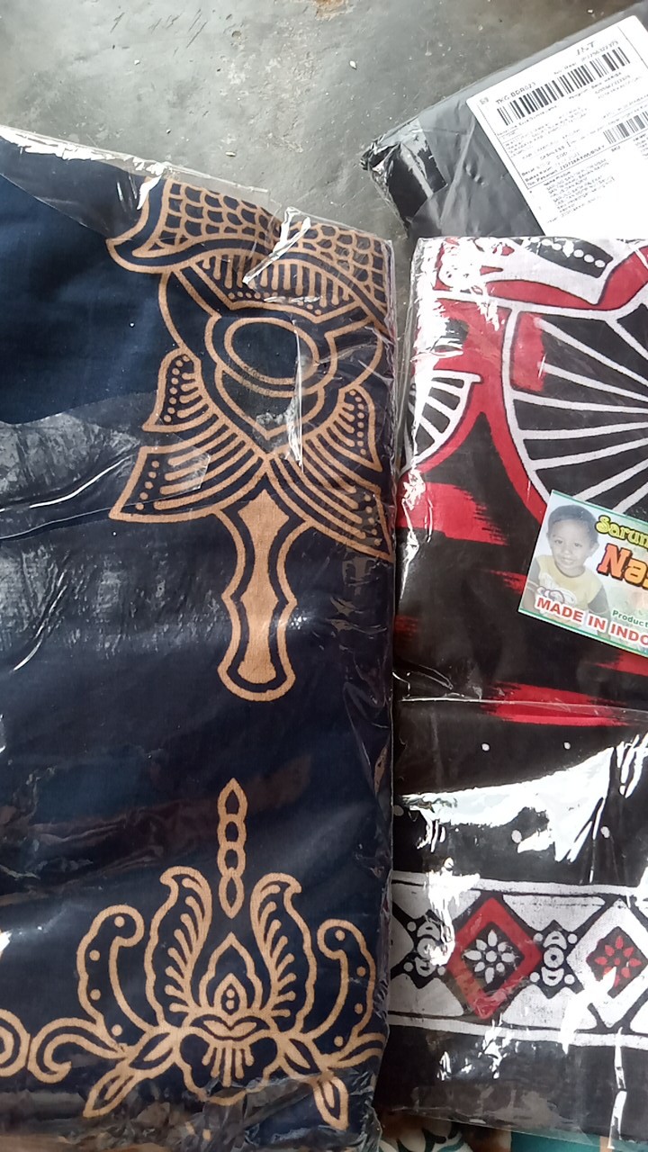 Sarung Batik Anak Becak Cinta Sarung Anak - Sarung Anak Karakter - Sarung Batik Anak