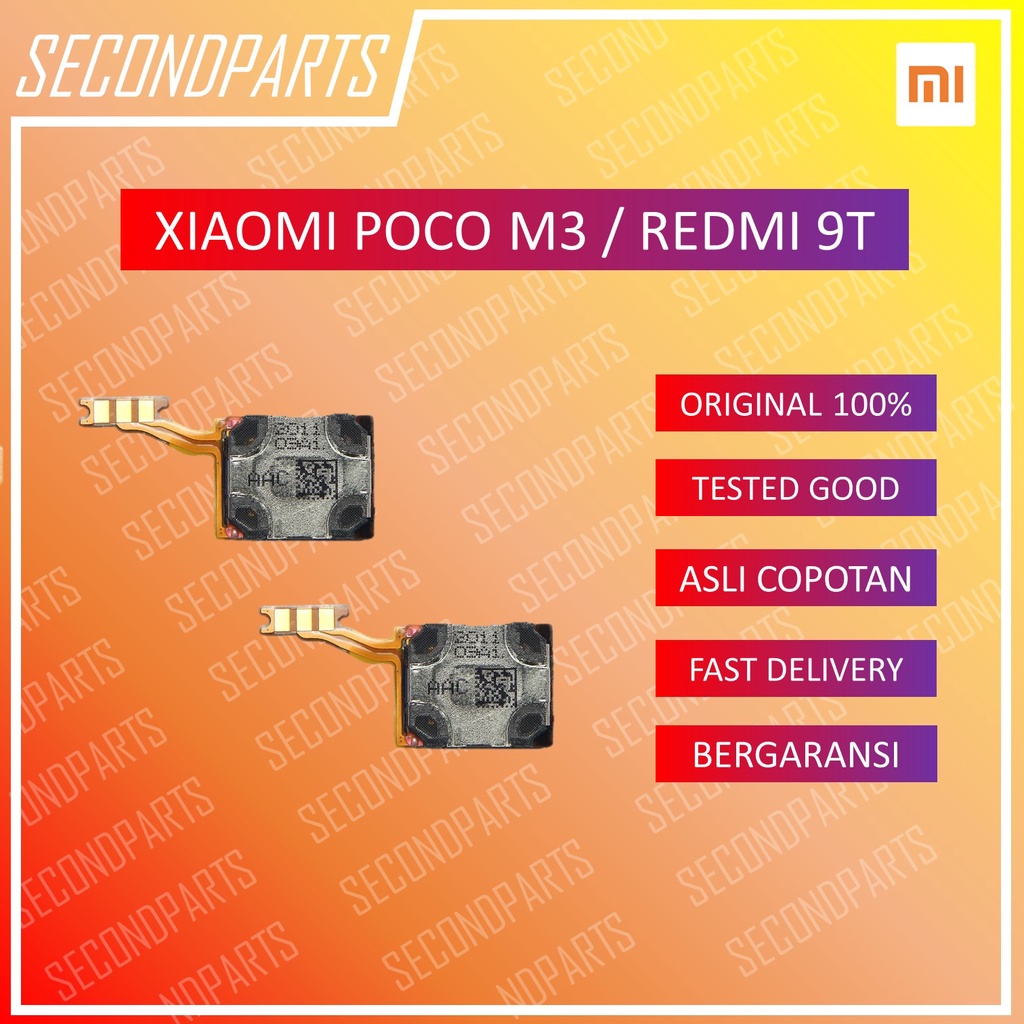 EARPIECE TELPON ATAS XIAOM POCO M3 / REDMI 9T ORIGINAL COPOTAN