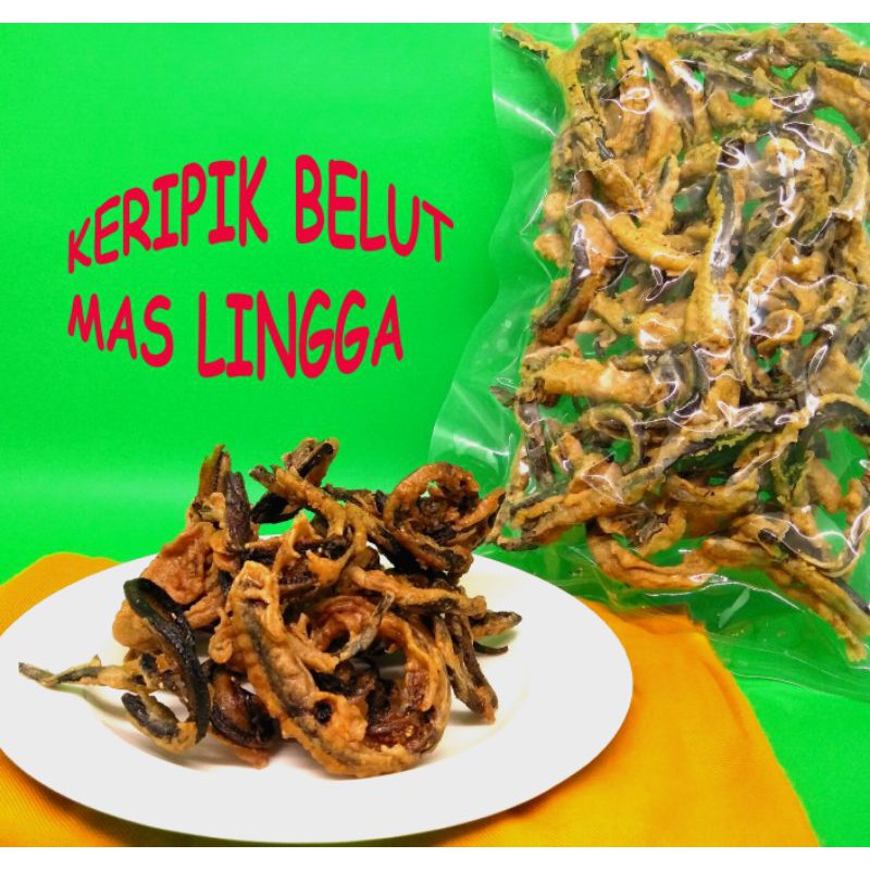 

Keripik Belut Asli (Kemasan 200gram)