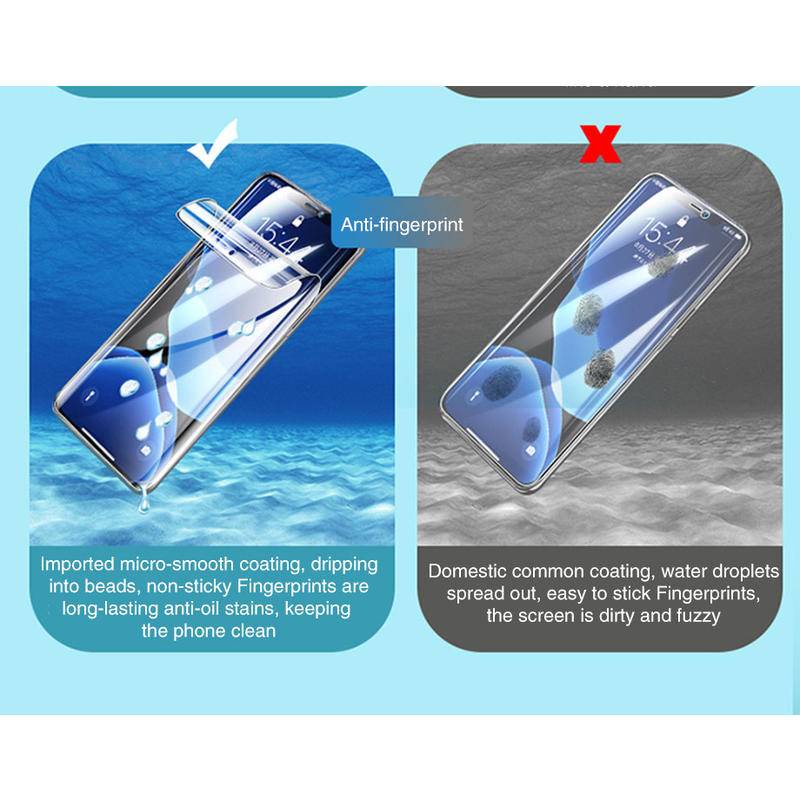 Film Hydrogel Pelindung Layar Depan Belakang Untuk iPhone 13 12 11 Pro Max Mini X XR XS Max 7 8 6 6s Plus SE 2020 2022