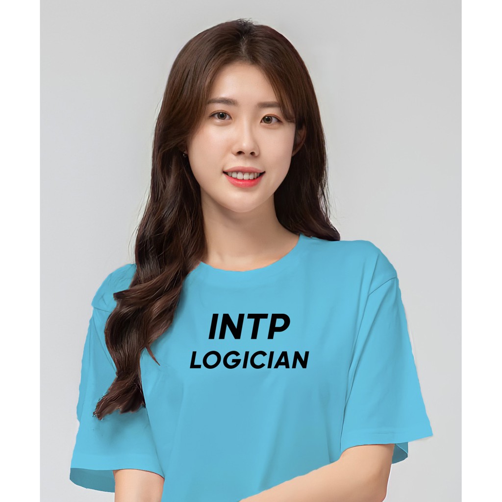 INTP 16 PERSONALITIES KAOS ATASAN BAJU T-SHIRT FASHION WANITA CEWEK KATUN LENGAN PENDEK PREMIUM