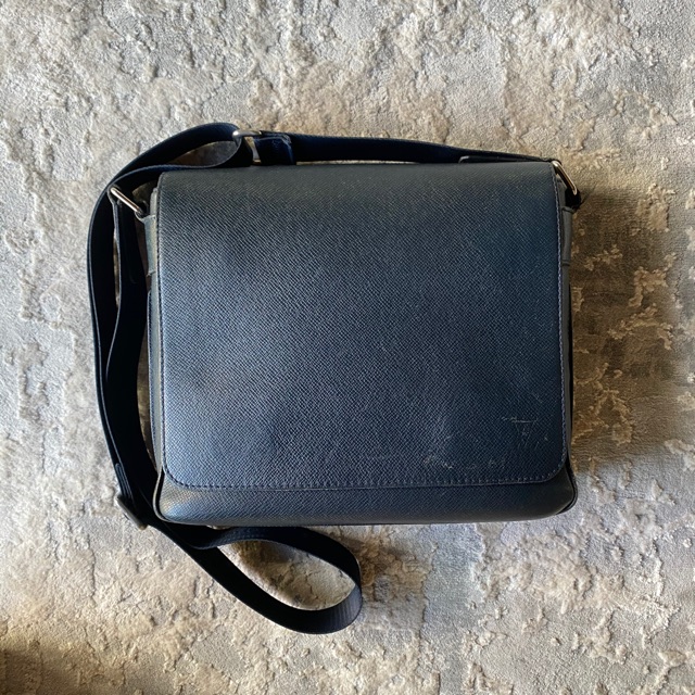 Louis Vuitton Black Epi Leather Flap Bag