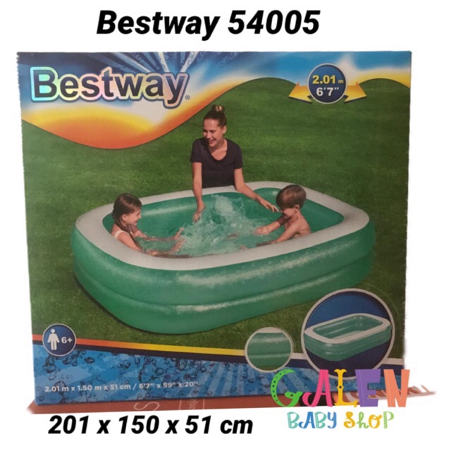 Bestway 54005 dan 54346 Kolam Renang Karet Keluarga Besar ...