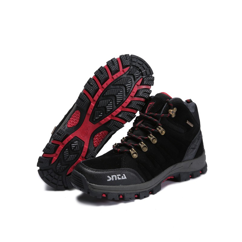 Sepatu Gunung SNTA 479 Black -Free Tali Cadangan