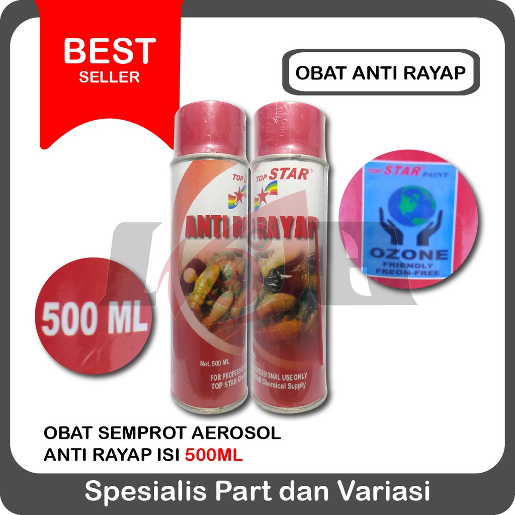 Obat Anti Rayap Semprot Pest Control Spray Kayu Tembok Dinding