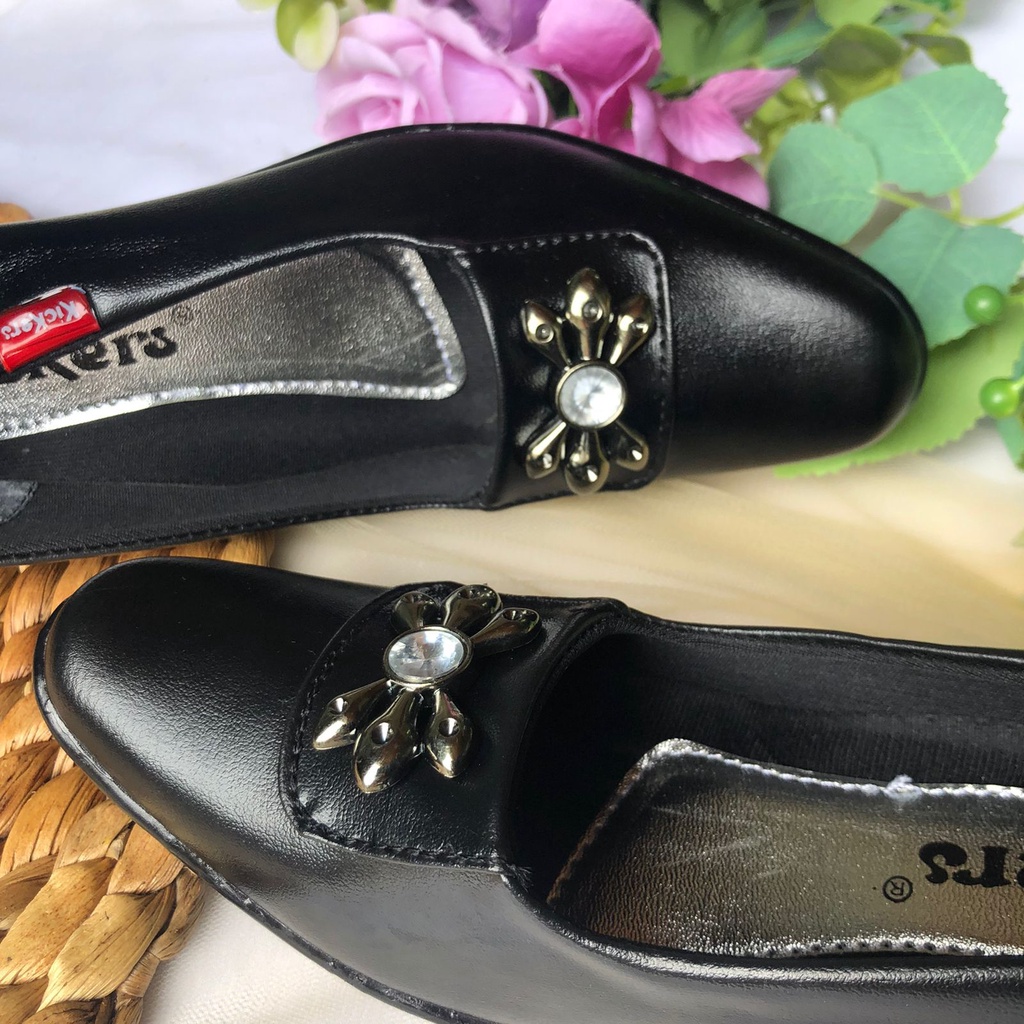 Sepatu kerja pantofel wanita formal model hak 5cm D21 3