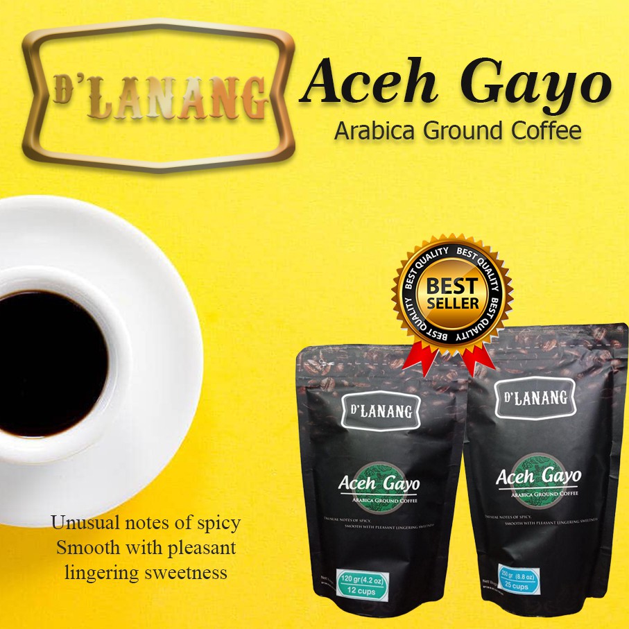 

PROMO Kopi Aceh Gayo D Lanang Arabica Kopi Tubruk Standar SNI