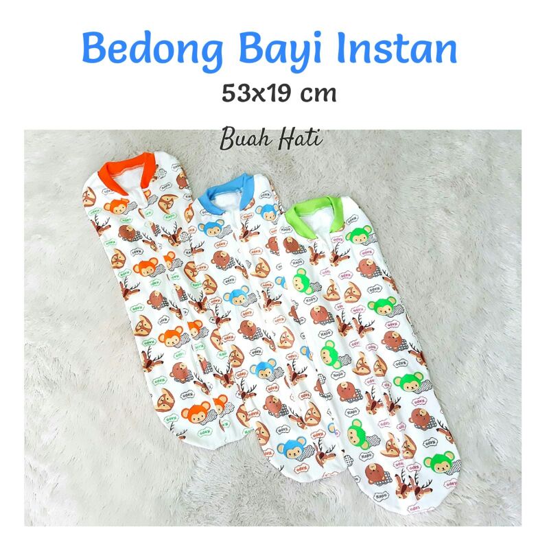 BEDONG BAYI INSTAN KATUN HALUS PRAKTIS RESLETING