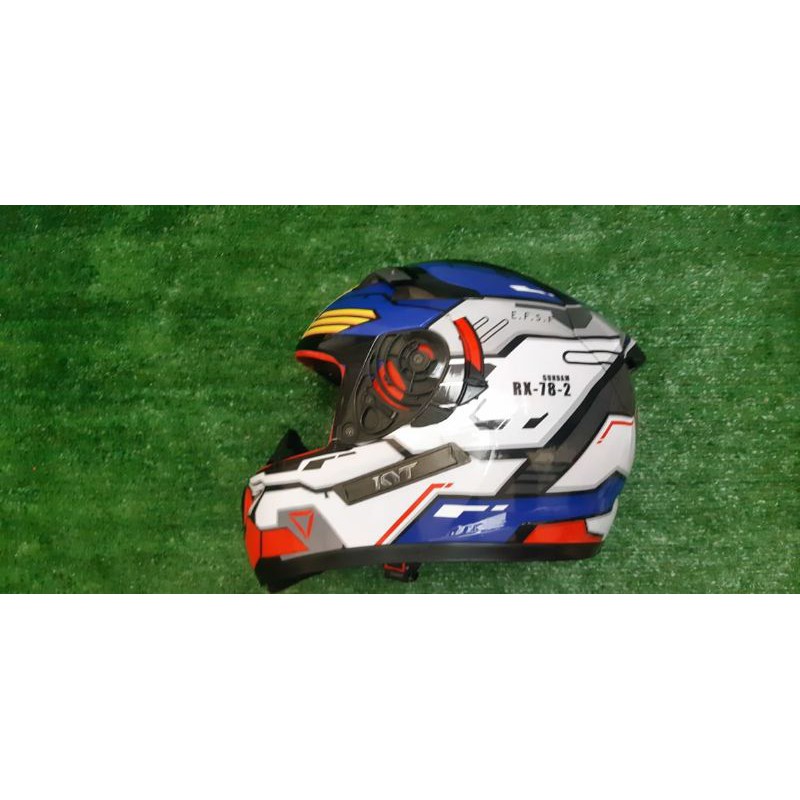 Decal Sticker helm KYT K2R motif Gundam siap cetak best seller paling laku
