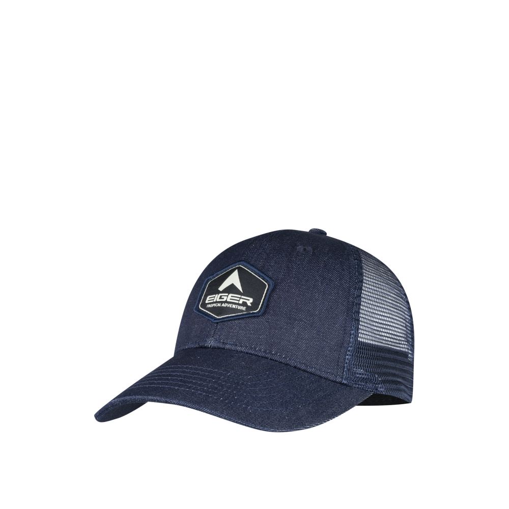 TOPI TRUCKER | EGR ORI DENIM TRUCKER 1.2 CAP-Blue