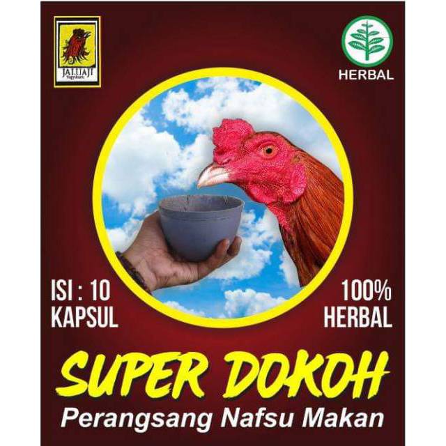Super Dokoh Perangsang Nafsu Makan Ayam Unggas Jalu Aji Herbal Shopee Indonesia