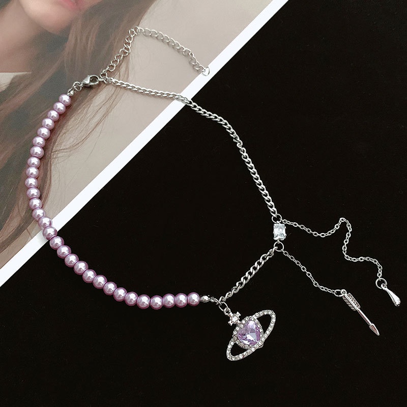 Necklace Accessories Planet Clavicle Chain Temperament Fashion Trend Personality