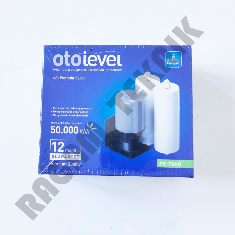 Radar Toren Otomatis Penguin Oto Level Pelampung Bak Air Tandon Switch