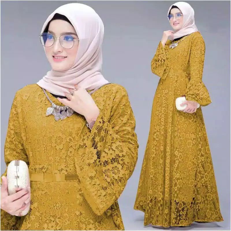BEST SELLER G-O (TERMURAH) MAXI YUNITA/MAXI BUSUI/GAMIS BUSUI/GAMIS BRUKAT TULANG PREMIUM/MAXI