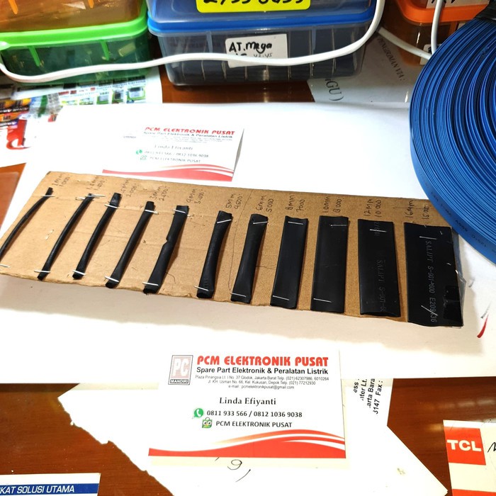 New Tubing /Heatsrink tahan panas ukuran 1mm