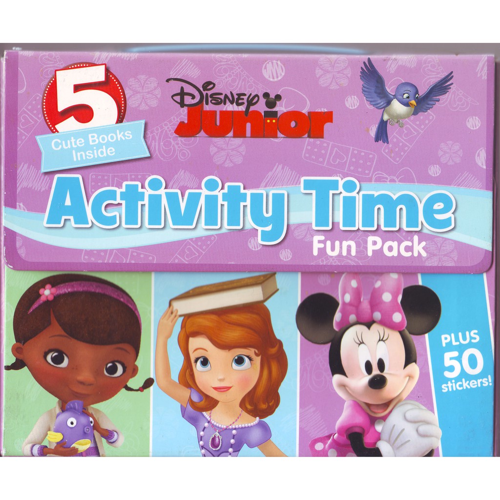 Buku Anak Impor Activity Time - Disney Junior