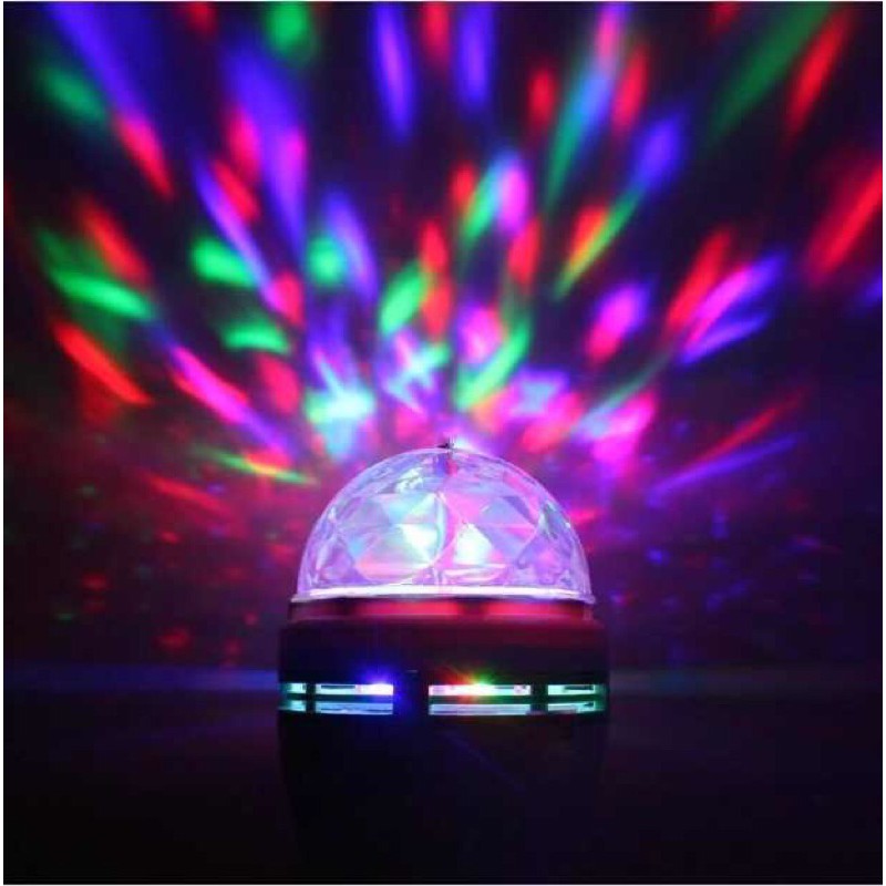 lampu disco 1sisi led/  lampu disco e27 /disko warna warni